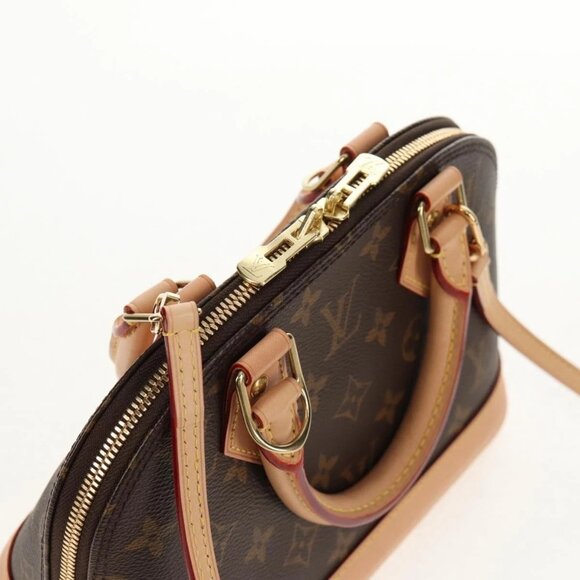 LOUIS VUITTON Monogram Alma BB Hand Bag 2way M53152 LV Auth 121327M - Picture 7 of 15